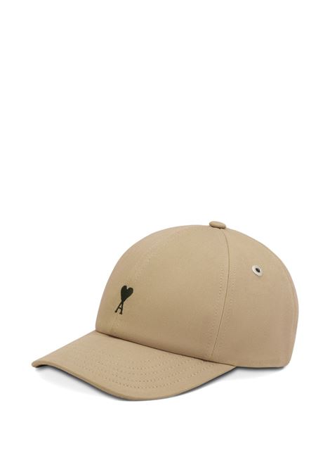 black adc cap unisex beige AMI PARIS | UCP265.AW0041A036
